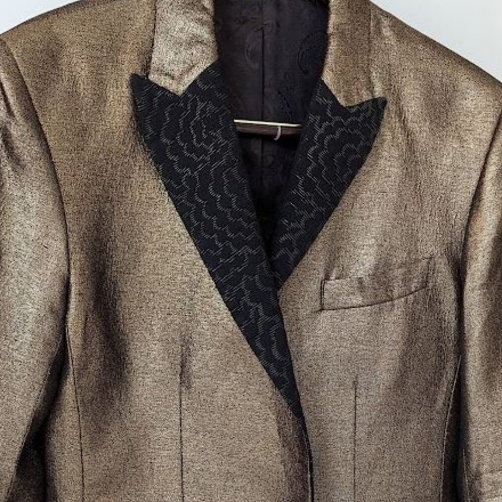 Men's Gold Blazer